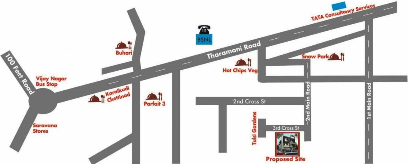 Images for Location Plan of Suvedaa Nivedam