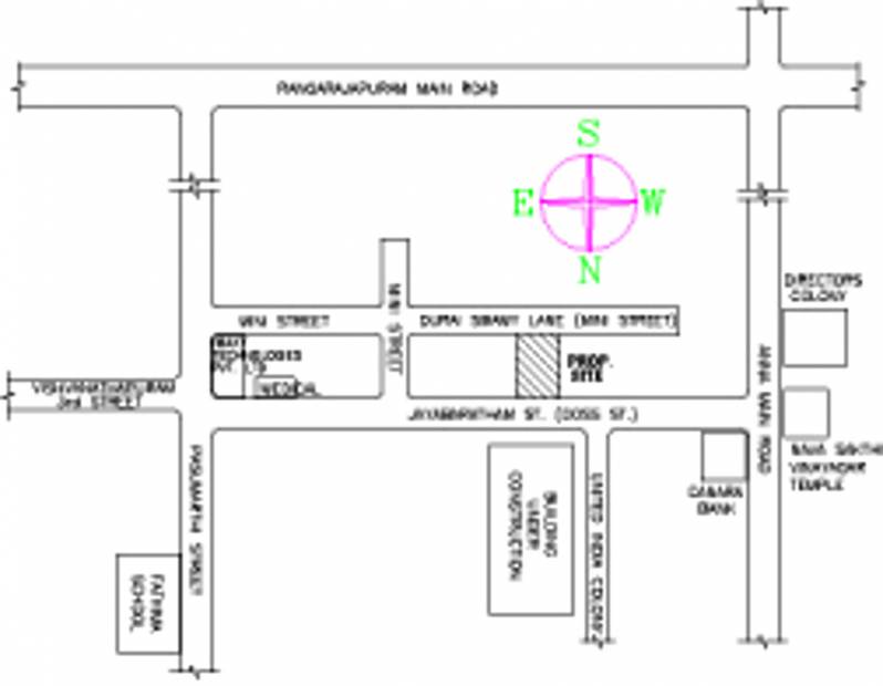 Images for Location Plan of RAS Constructions Kodambakkam
