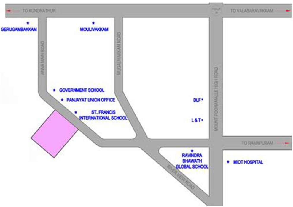 Images for Location Plan of Hexa Sunflower