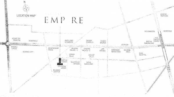 Images for Location Plan of Aastha Everest Empire Images for Location Plan of Aastha Everest Empire