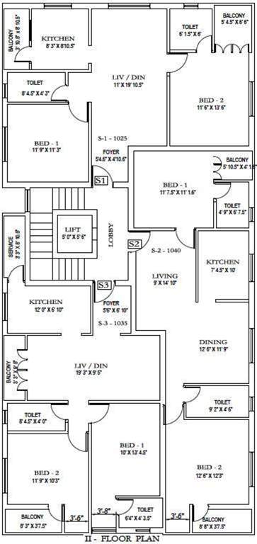 Images for Cluster Plan of Achutha Homes Elite