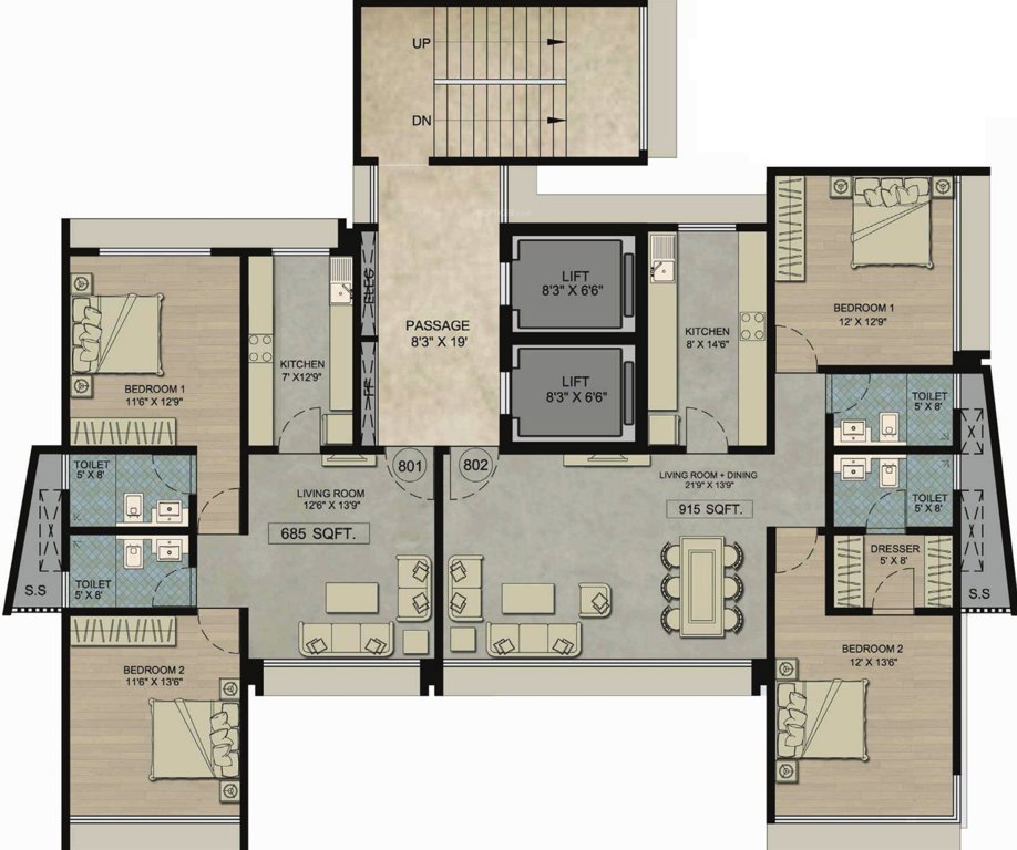 Images for Cluster Plan of Prem Girja