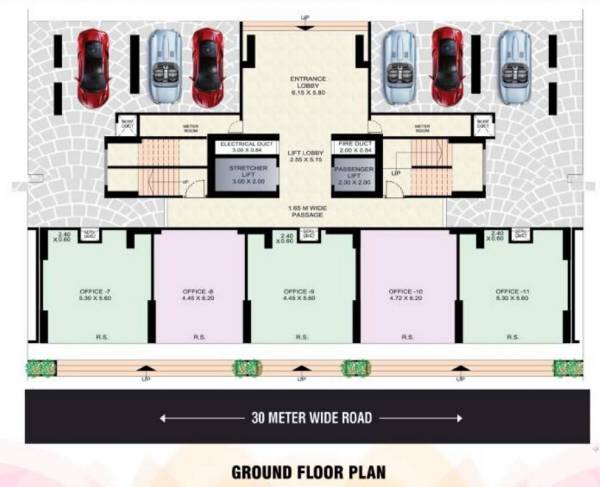  dynamic-crest Cristallo Cluster Plan for ground Floor