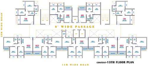 Images for Cluster Plan of Siddharth Geetanjali Bellezza