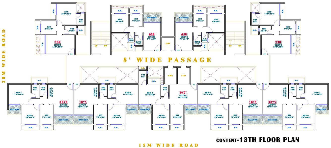 Images for Cluster Plan of Siddharth Geetanjali Bellezza