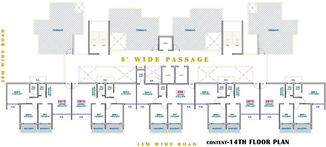Images for Cluster Plan of Siddharth Geetanjali Bellezza