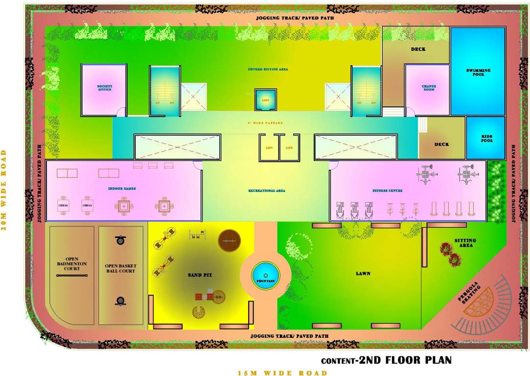 Images for Cluster Plan of Siddharth Geetanjali Bellezza