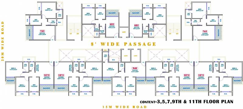 Images for Cluster Plan of Siddharth Geetanjali Bellezza