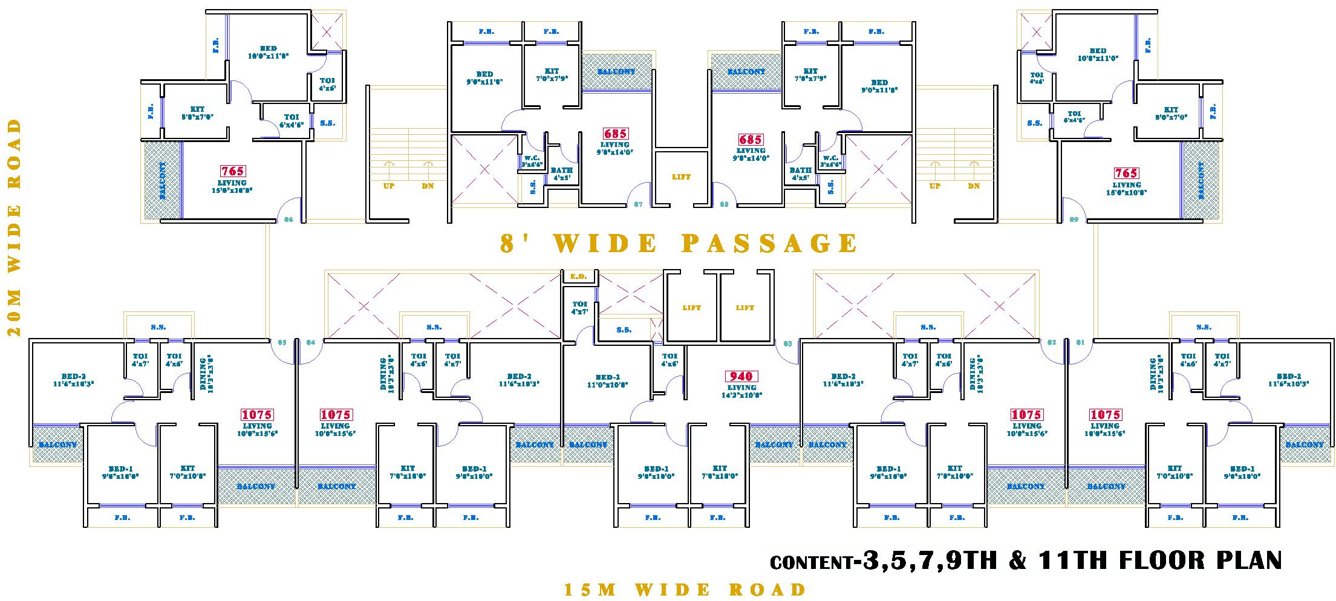 Images for Cluster Plan of Siddharth Geetanjali Bellezza