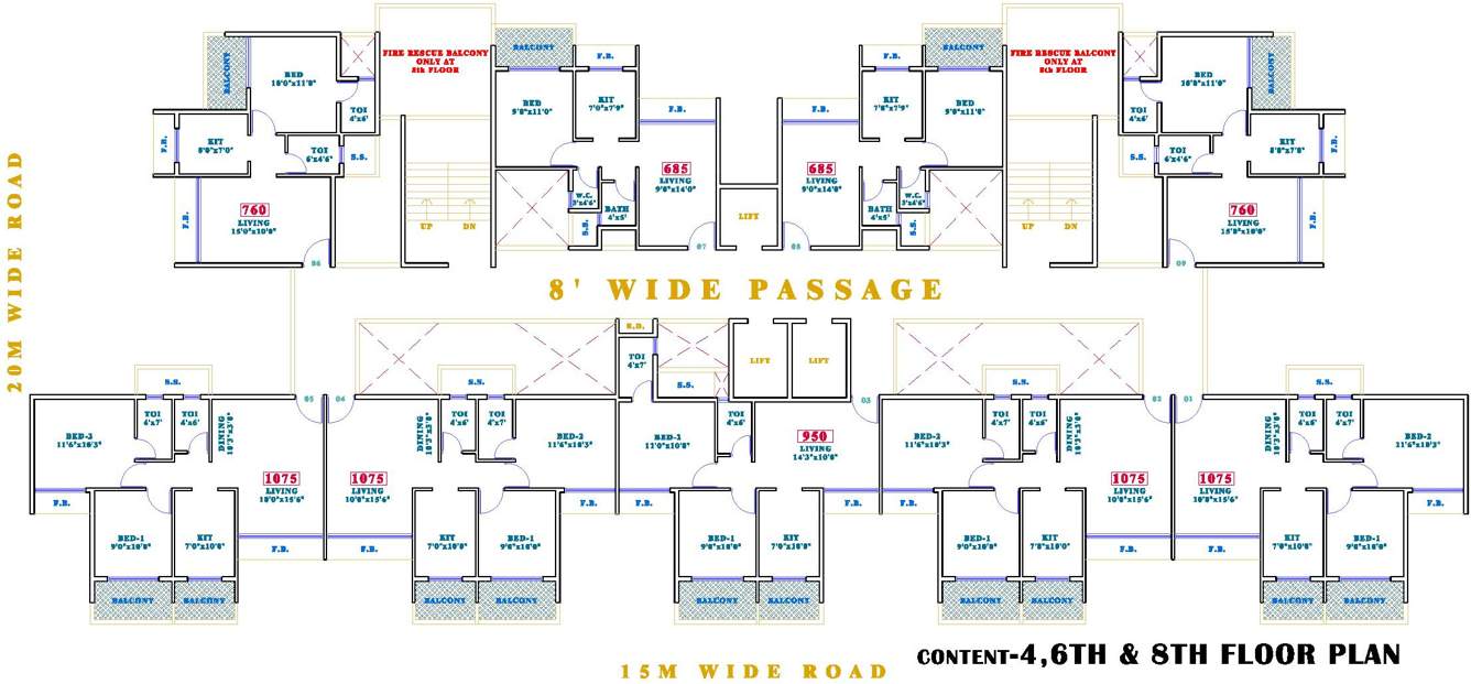 Images for Cluster Plan of Siddharth Geetanjali Bellezza