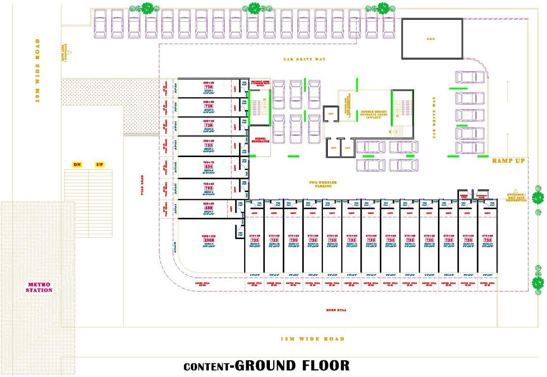 Images for Cluster Plan of Siddharth Geetanjali Bellezza