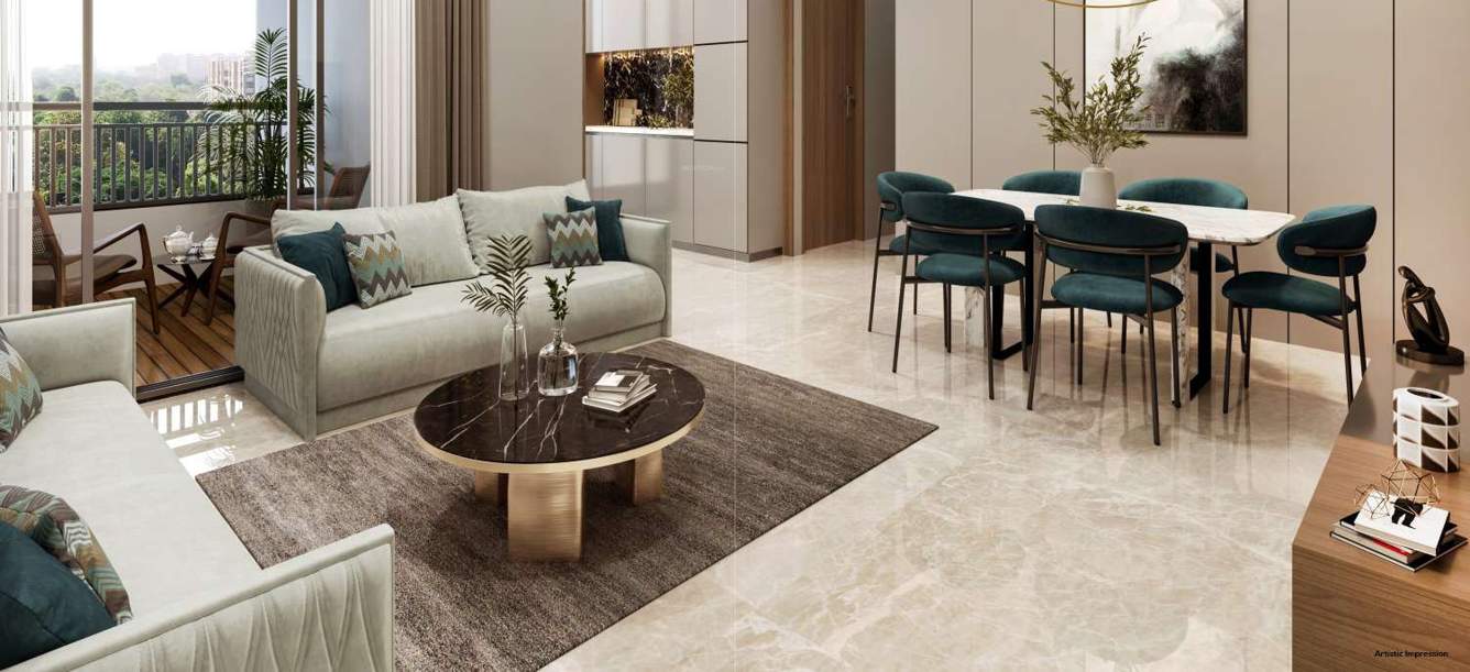 geetanjali bellezza Living Area