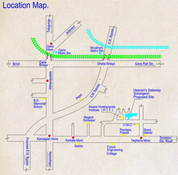 Location Plan heaven-gateway Location Plan