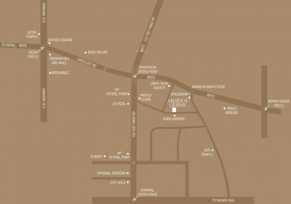 Images for Location Plan of Abhijyot Abhijyot Greens