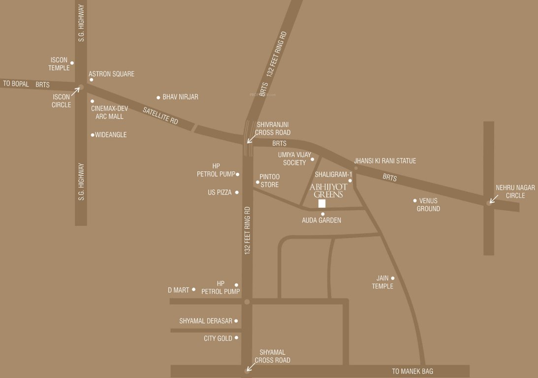 Images for Location Plan of Abhijyot Abhijyot Greens