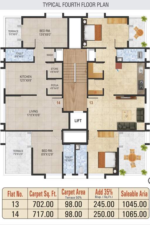 Images for Cluster Plan of Jay Vijay Sonnet