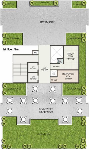 Images for Cluster Plan of Pratik Pratik Residency