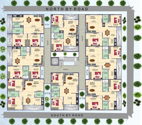  lake-view Images for Cluster Plan of Ashirwaadh Lake View