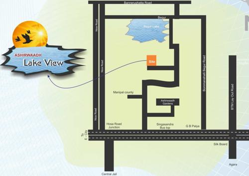  lake-view Images for Location Plan of Ashirwaadh Lake View