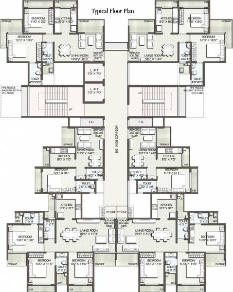 Images for Cluster Plan of Kailash Pratik Renaissance