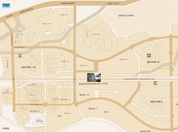 Images for Location Plan of Kailash Pratik Renaissance