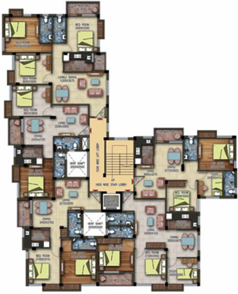 Images for Cluster Plan of Realmark Realmark Residency