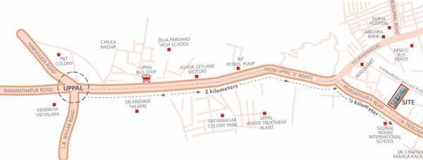 Images for Location Plan of Transcon Pragathi Avenue