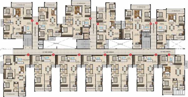 Images for Cluster Plan of SMR Vinay Estella