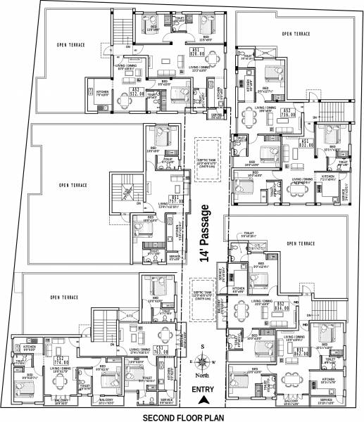 Images for Cluster Plan of HPK Star Property Developer Promenade