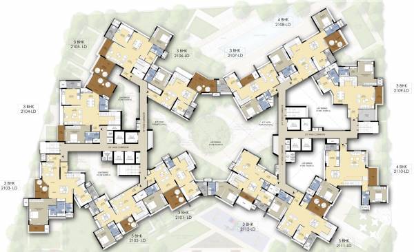 Images for Cluster Plan of Lokaa M One Images for Cluster Plan of Lokaa M One