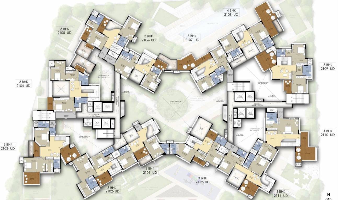 Images for Cluster Plan of Lokaa M One