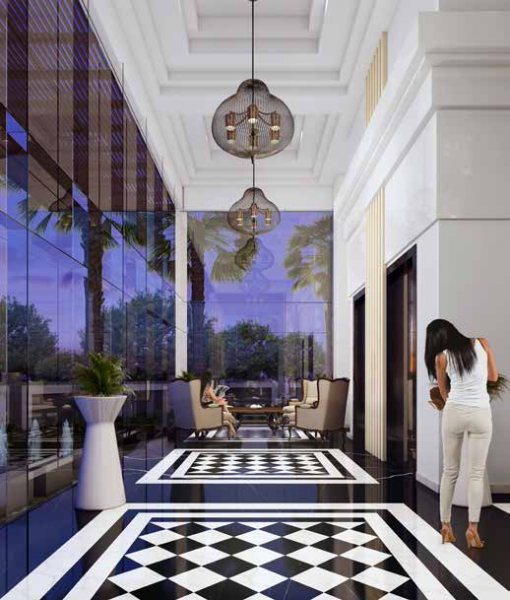 Entrance Lobby amenities of Urban Heights Roswalt Heights