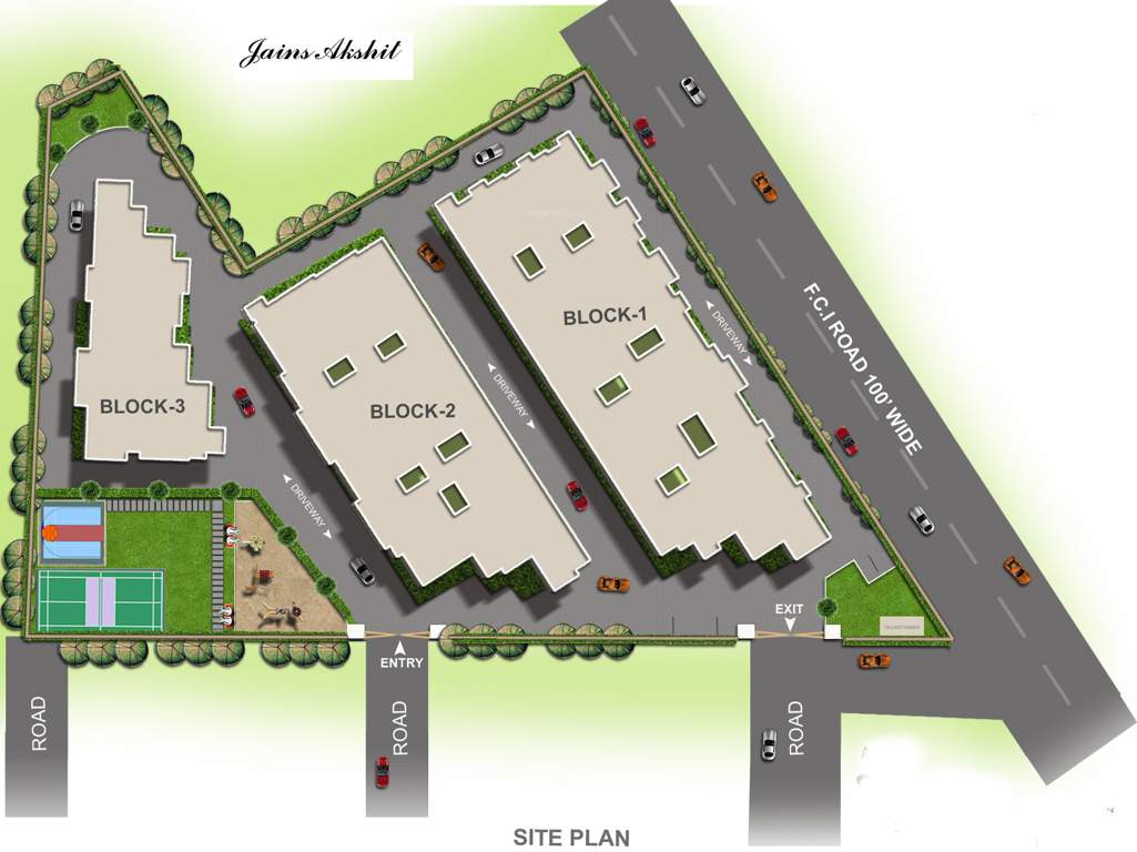  akshit phase 2 Images for Layout Plan of Jain Akshit