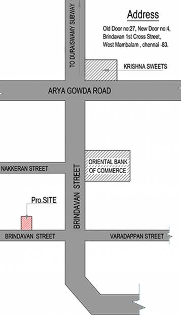 Images for Location Plan of Aavaasa Builders Savithri Gardens