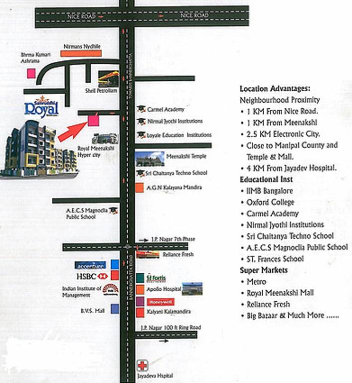 Images for Location Plan of SVR Samruddhi Royal