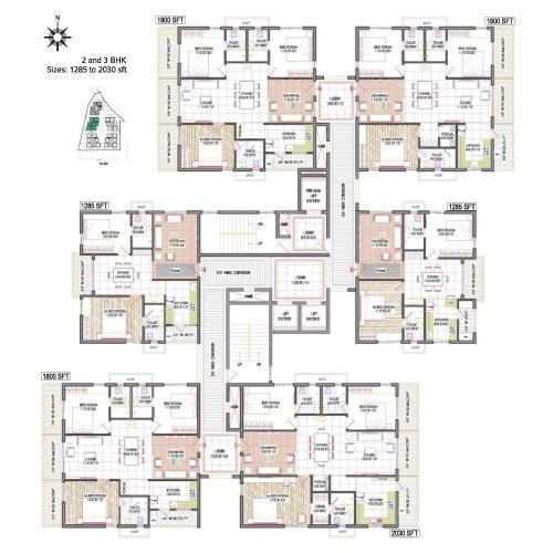  palacia Block B Cluster Plan