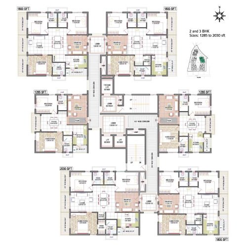  palacia Block D Cluster Plan