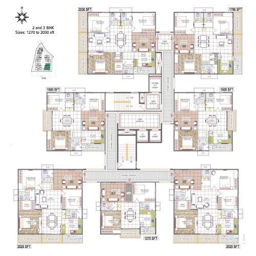  palacia Block E Cluster Plan