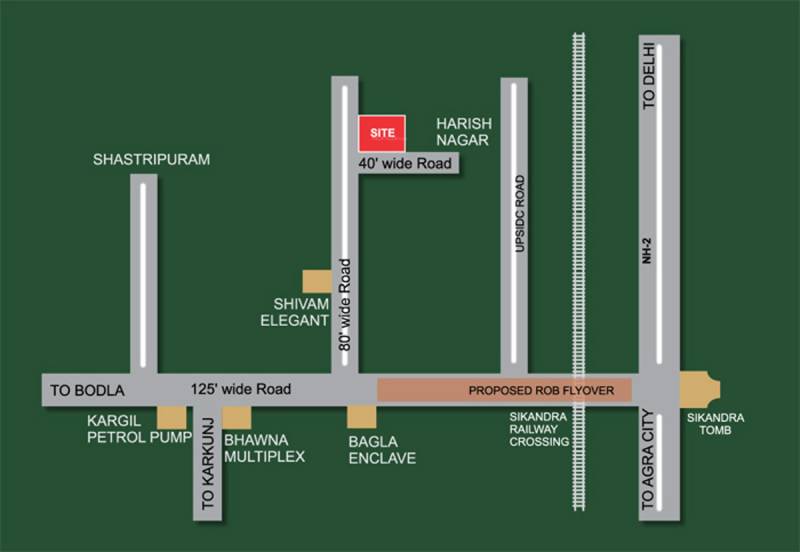 Images for Location Plan of Gayatri Manhar Garden