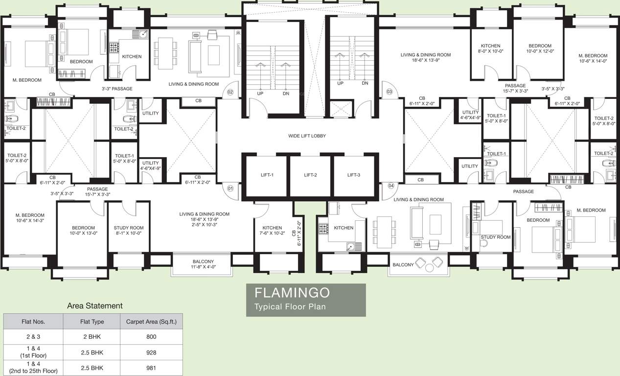 Images for Cluster Plan of Hiranandani Skylark Enclave