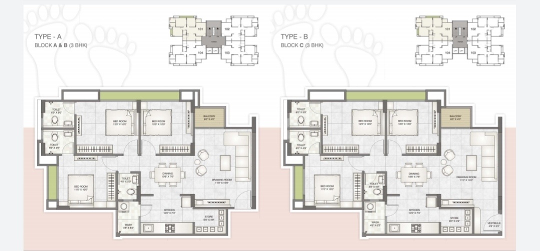  residency Block A Cluster Plan