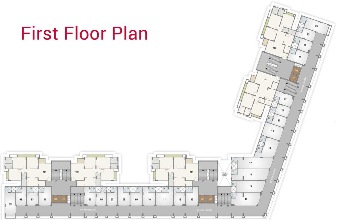  residency Images for Cluster Plan of Shripad Residency