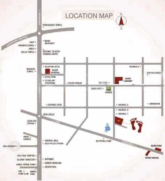  residency Images for Location Plan of Shripad Residency