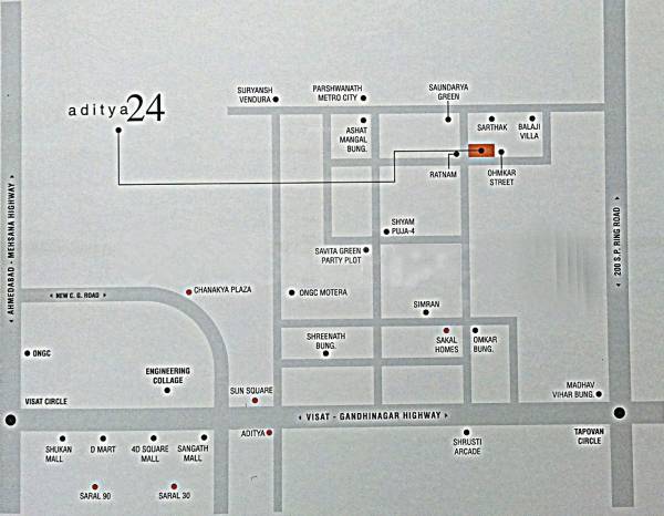 Location Plan aditya-24 Location Plan