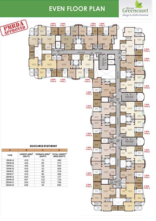 greencourt Images for Cluster Plan of Shivam Greencourt