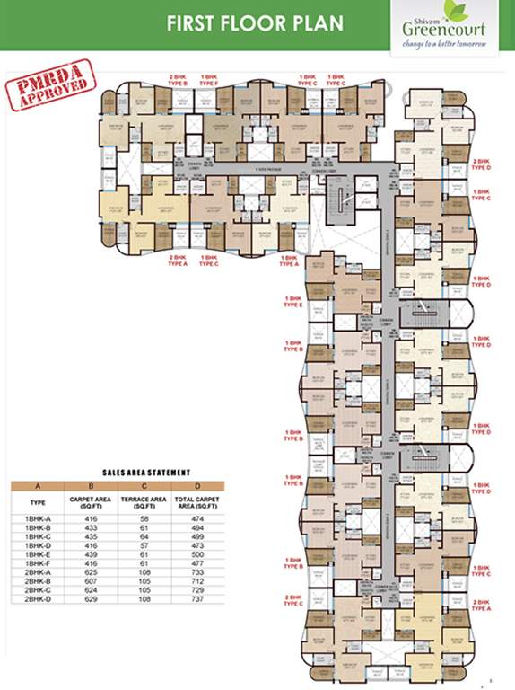 greencourt Images for Cluster Plan of Shivam Greencourt