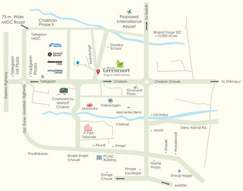 greencourt Images for Location Plan of Shivam Greencourt