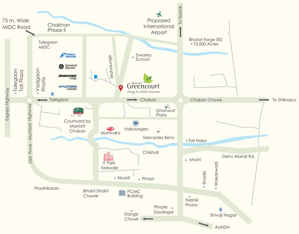 greencourt Images for Location Plan of Shivam Greencourt