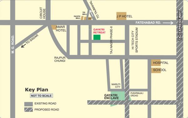 Images for Location Plan of Gayatri Developwell Gayatri Retreat