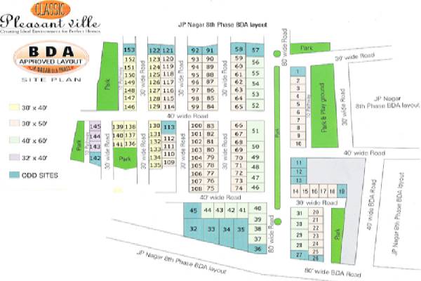 Images for Layout Plan of Classic Pleasant Ville